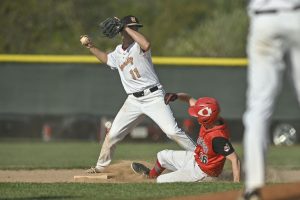 Hawks top Indians 10-8, sweep regular season series